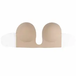 Bye Bra Seamless U-Style Bra Nude Cup B - Strapless & Backless Design