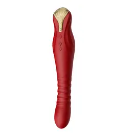 ZALO King Wine Red Intimate Machine with PowerThrust & App Control