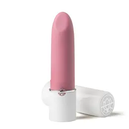 Magic Motion Lotos Compact Lipstick Massager, 7 Modes, App Control, Pink