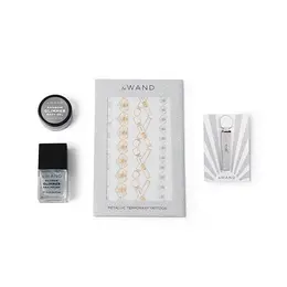 Le Wand Petite All That Glimmers White - Compact Rechargeable Wand Set