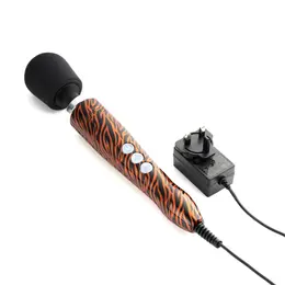 Doxy Die Cast Wand Massager Tiger - Premium Metal Intimate Machine, EU Plug