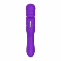 Nalone Jane Dual-Motor Silicone Massager Purple 23cm USB Rechargeable