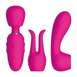 Nomi Tang Pocket Wand Hot Pink Compact Vibrating Massager Set