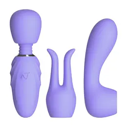 Nomi Tang Pocket Wand Lavender Miniature Massager Silicone IPX6