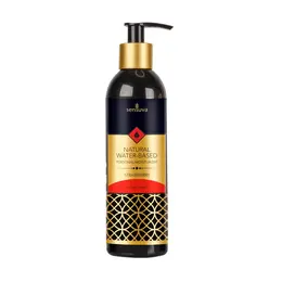 Sensuva Natural Water-Based Gel Strawberry 240 ml - Gentle Formula