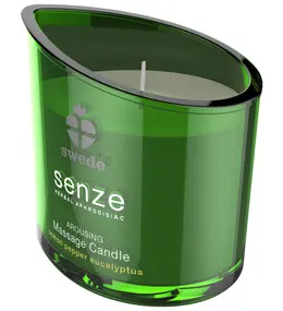 Swede Senze Arousing Massage Candle 50ml - Invigorating Citrus & Pepper