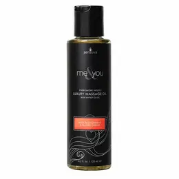 Sensuva Me & You Passion Fruit & Guava Massage Oil 125ml - Long-Lasting Formula