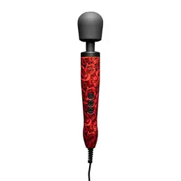 Doxy Original Wand Massager Rose Pattern - Powerful EU Model