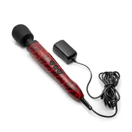 Doxy Original Wand Massager Rose Pattern - Powerful EU Model
