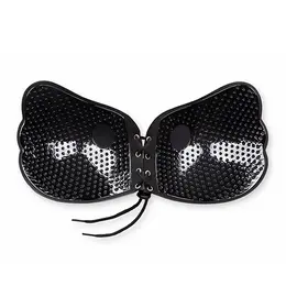 Bye Bra Lace-It Bra Cup E Black - Strapless Invisible Support