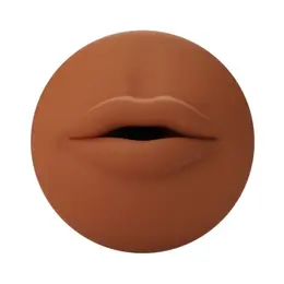 Autoblow A.I. Mouth Sleeve Brown - Anatomical Accessory for Intimate Device