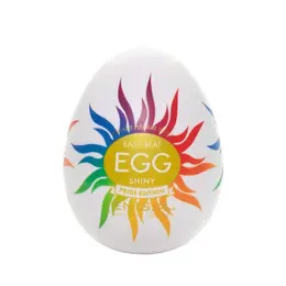 Tenga Egg Shiny Pride Edition 6-Pack - Colorful Intimate Device Set