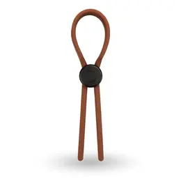 Velv'Or Rooster Ragnar Adjustable Silicone Ring Brown 280mm