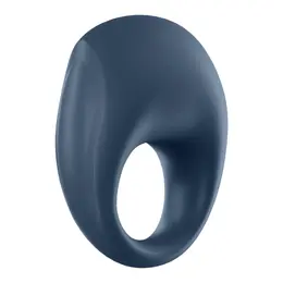 Satisfyer Strong One Intimate Silicone Ring, Deep Vibration, Blue