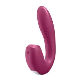 Satisfyer Sunray Berry - App-Controlled Silicone Dual Stimulation Device