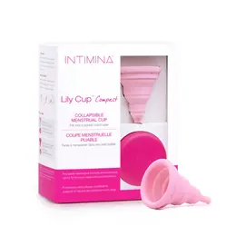 Intimina Lily Cup Compact Model A - Collapsible Menstrual Cup, Pink