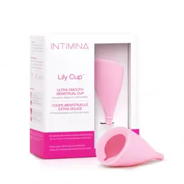 Intimina Lily Cup A Menstrual Cup - Ultra-Soft, High Capacity, Pink