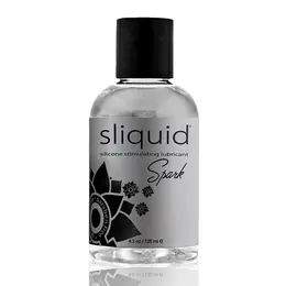 Sliquid Naturals Spark Silicone Lubricant with Menthol 125ml Vegan