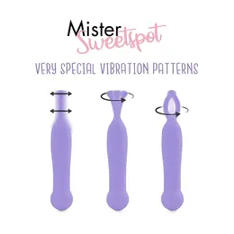 FeelzToys Mister Sweetspot Purple Mini Flexible Vibrator IPX7