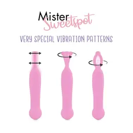 FeelzToys Mister Sweetspot Pink Mini Flexible Massager Waterproof