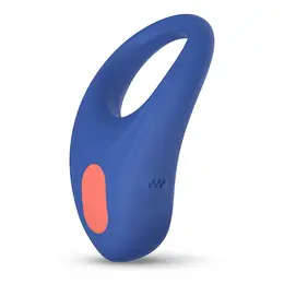 FeelzToys RRRING Silicone Vibrating Ring Rechargeable Black 46x74mm