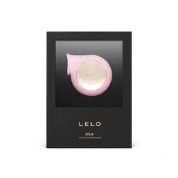 LELO SILA Pink Sonic Wave Massager - Soft Silicone, Waterproof, USB