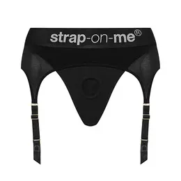 Strap-On-Me Rebel Intimate Harness Lingerie M Black Adjustable