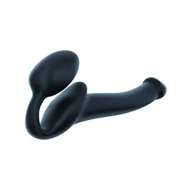 Strap-On-Me Semi-Realistic Bendable Intimate System Black XL