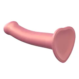 Strap-On-Me Mono Density Intimate Device Old Rose, 18cm, Silicone