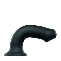 Strap-On-me Dual Density Flexible Silicone Model Black S 17cm