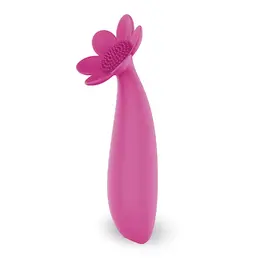 FeelzToys Daisy Joy Pink Lay-On Massager 20 Modes Silicone Waterproof