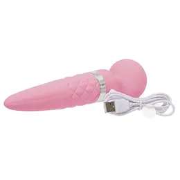 Pillow Talk Sultry Pink Rotating Intimate Device with Warming Feature