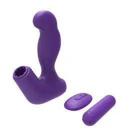 Nexus Max 20 Intimate Silicone System Purple Rechargeable 20 Modes