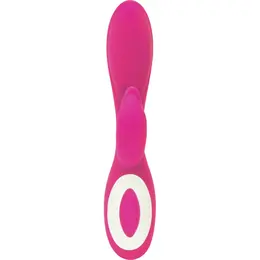 Wonderlust Harmony Pink Dual Action Silicone Personal Massager