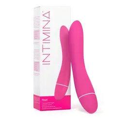 Intimina Raya Curved Personal Wellness Device Waterproof Silicone Pink