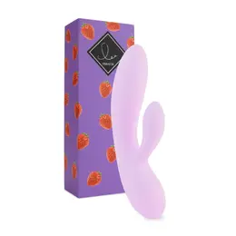 FeelzToys Lea Strawberry Dual-Motor Silicone Intimate Device 202mm
