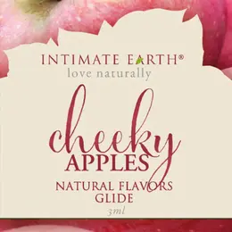 Intimate Earth Glide Cheeky Apples 3ml - Natural Flavors, Stevia Formula