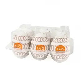Tenga Egg Wonder Ring Set - 6 Intimate Texture Capsules