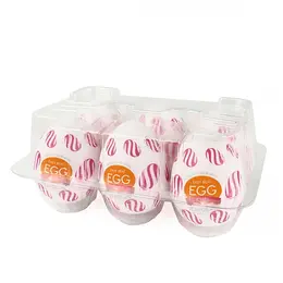 Tenga Egg Wonder Curl Set - 6 Flexible Personal Wellness Devices