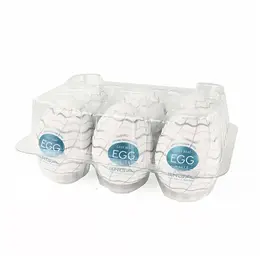 Tenga Egg Wavy II Set of 6 - Flexible Single-Use Intimate Devices
