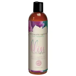 Intimate Earth Bliss Water-Based Relaxing Glide 120ml - Thick Formula