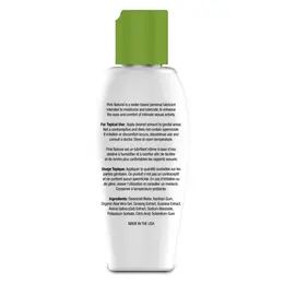 PINK Natural Water-Based Lubricant 80ml - Aloe Vera & Botanical Formula