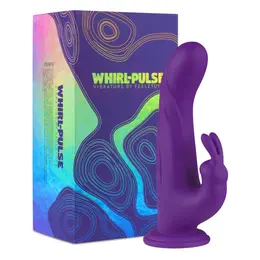 FeelzToys Whirl-Pulse Purple Dual-Action Rotating System 20cm