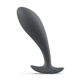 B Swish bfilled Basic Slate Silicone Plug 10cm Waterproof Grey