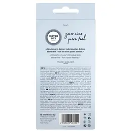 Mister Size 69 mm Condoms 10-Pack - Tailored Comfort, Extra Large Fit