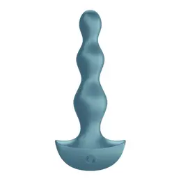Satisfyer Lolli Plug 2 Ice - Vibrating Silicone Anal Plug, Rechargeable