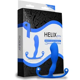 Aneros Helix Syn Trident Blue Edition - Anatomical Silicone Wellness Tool