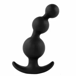 FeelzToys Plugz Black No. 4 - Medical Silicone Anal Plug, 9 cm