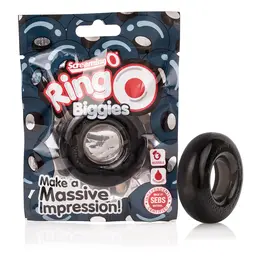 The Screaming O RingO Biggies Black Intimate Enhancement Ring