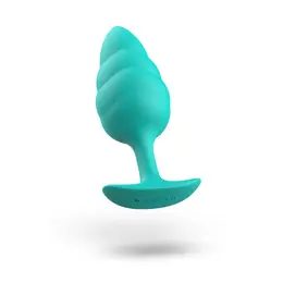 B Swish Bfilled Basic Plus Wave Intimate Plug Seafoam 10.8 cm Silicone